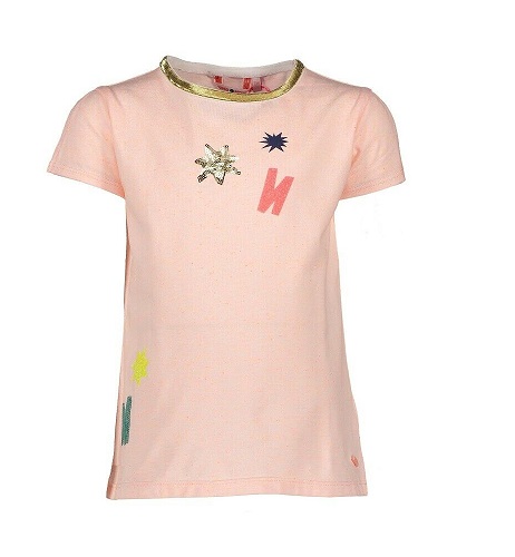 NONO Mädchen T-Shirt KEMSB powder pink